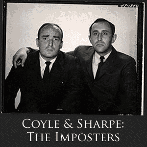 Coyle & Sharpe: The Imposters Logo