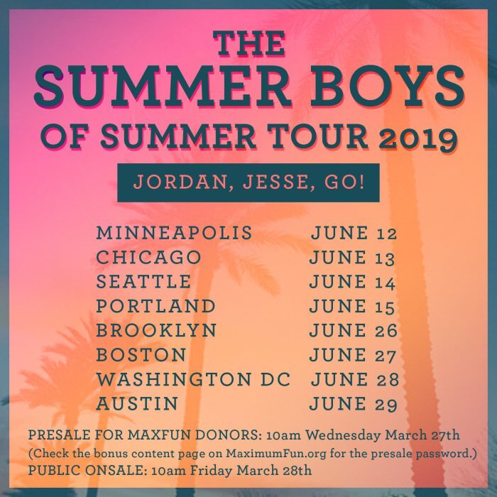 Summer Boys Of Summer Tour