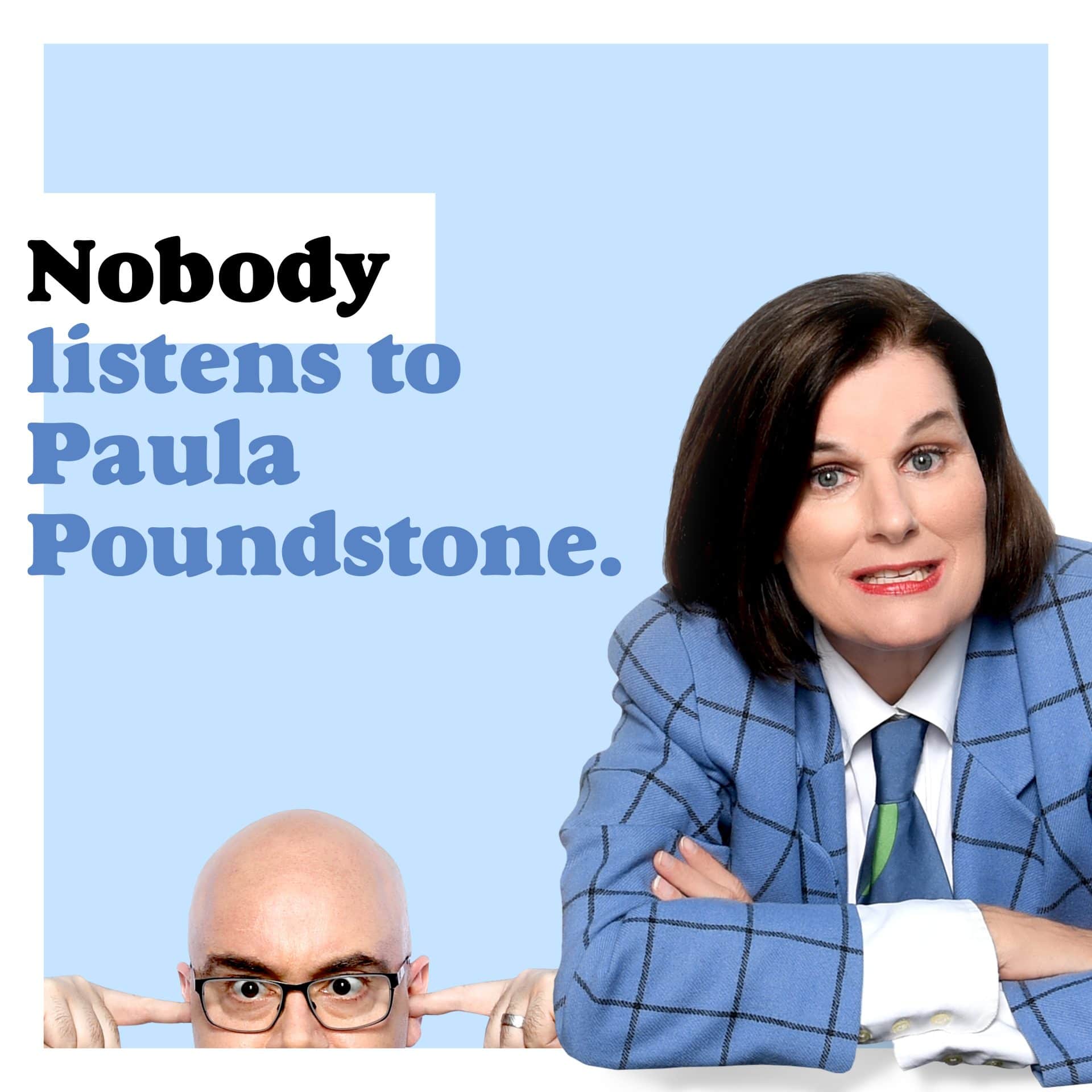 Nobody Listens to Paula Poundstone Logo