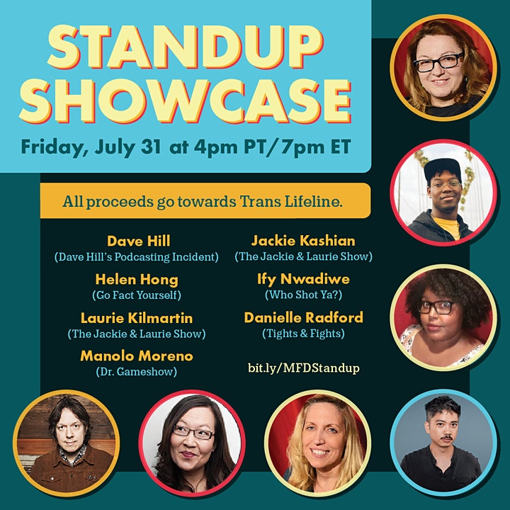 Standup Showcase flyer
