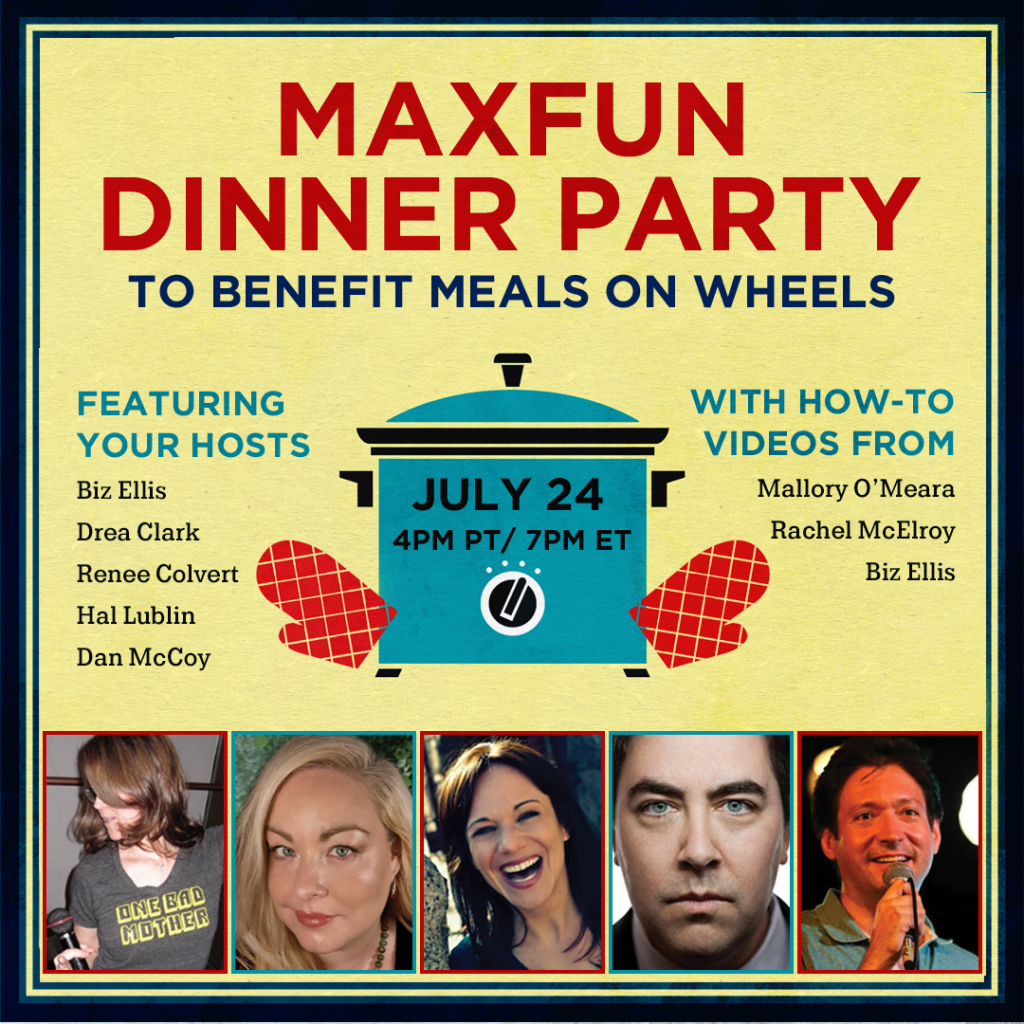 MaxFun Dinner Party Flyer