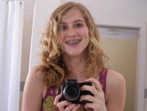 Zoe as a teen