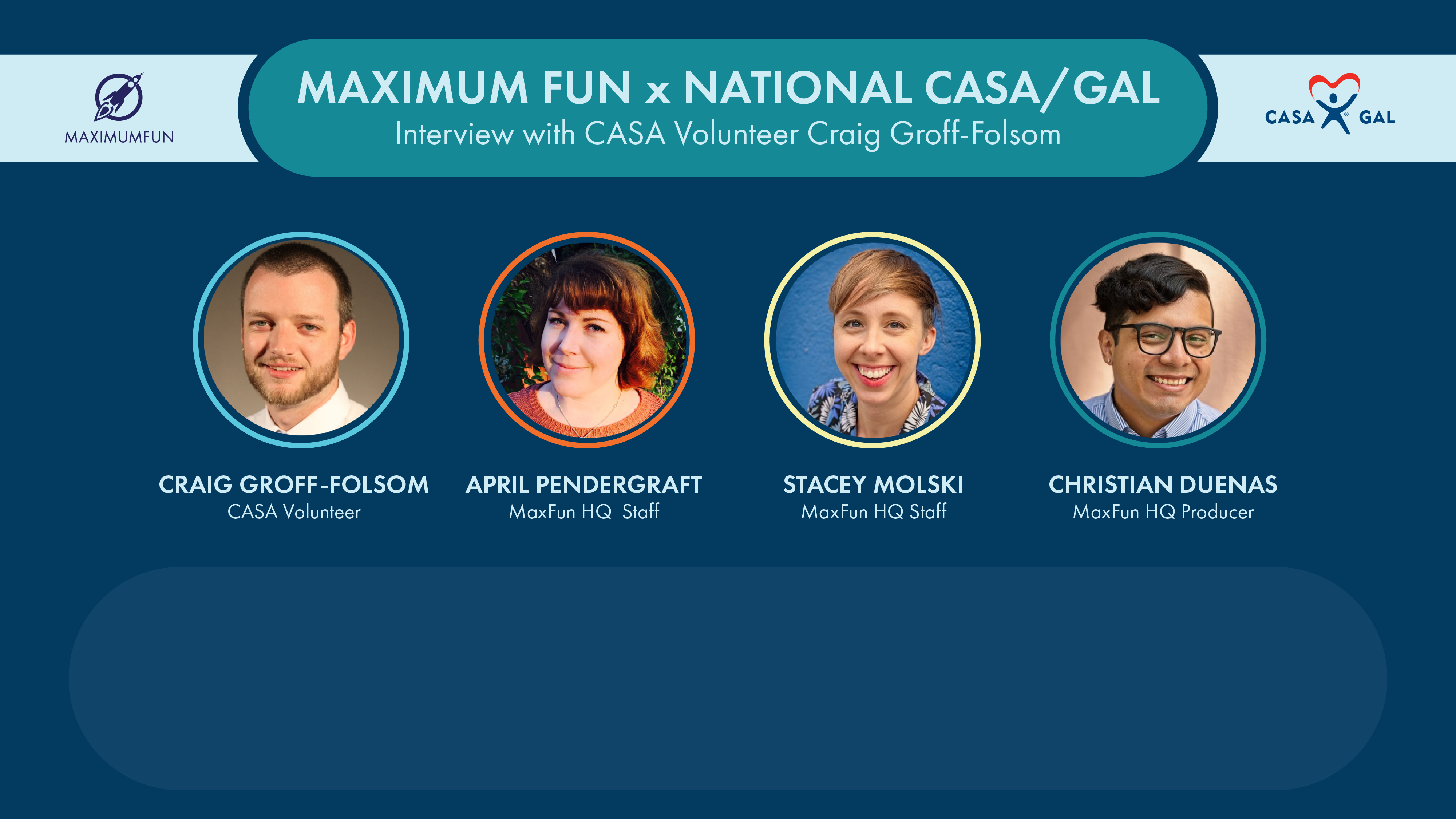 National CASA/GAL and Craig Groff-Folsom