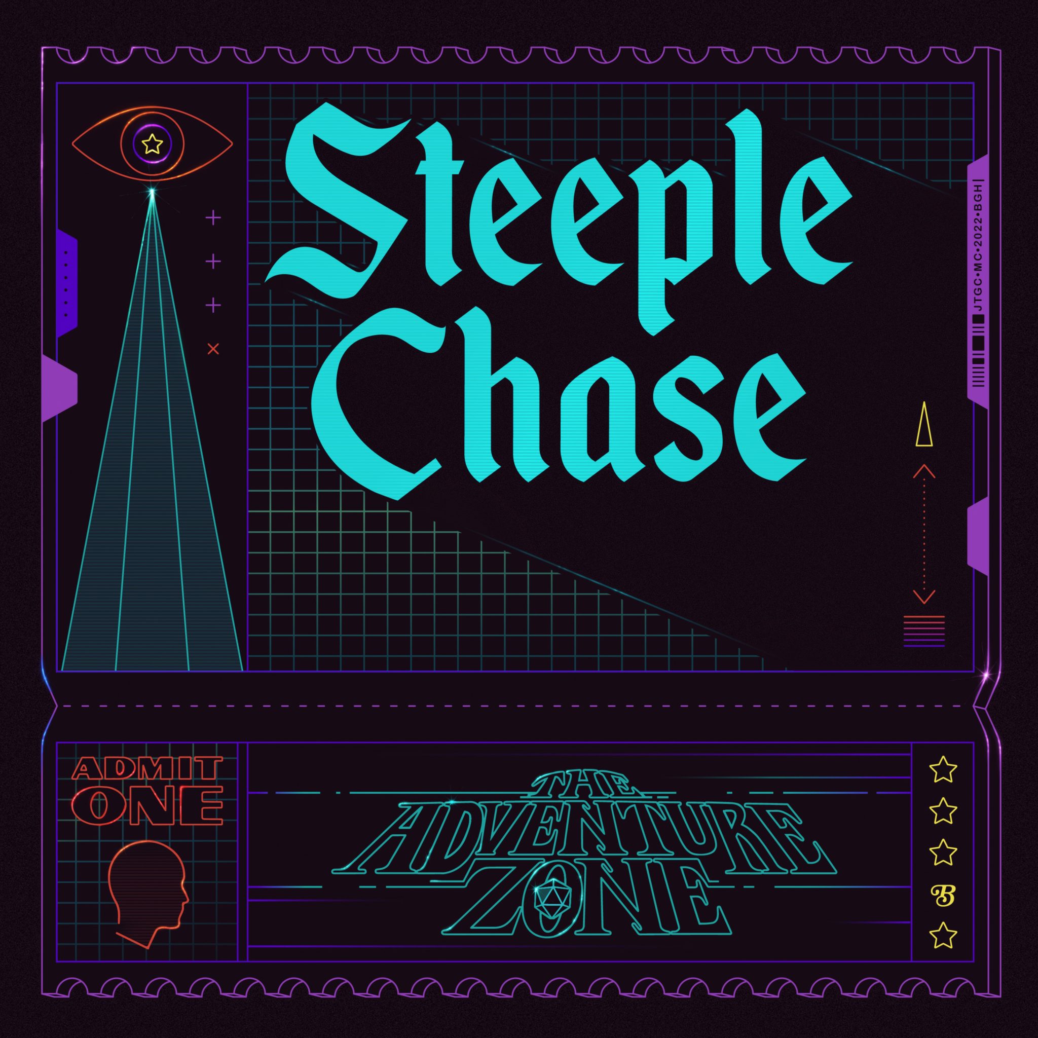 The Adventure Zone: Steeplechase logo