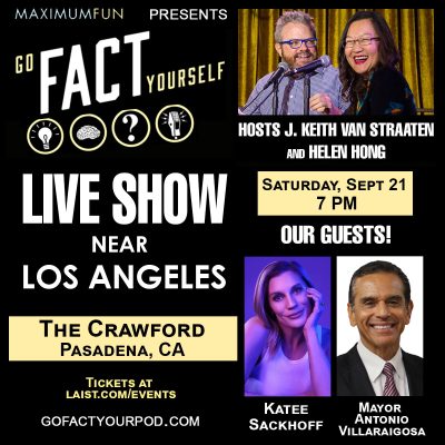 Go Fact Yourself LIVE: Katee Sackhoff vs Mayor Antonio Villaraigosa