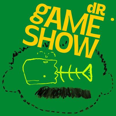 dr. gameshow episode art with doodle of a whale bone