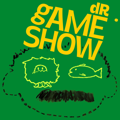 dr. gameshow logo with bush and fish