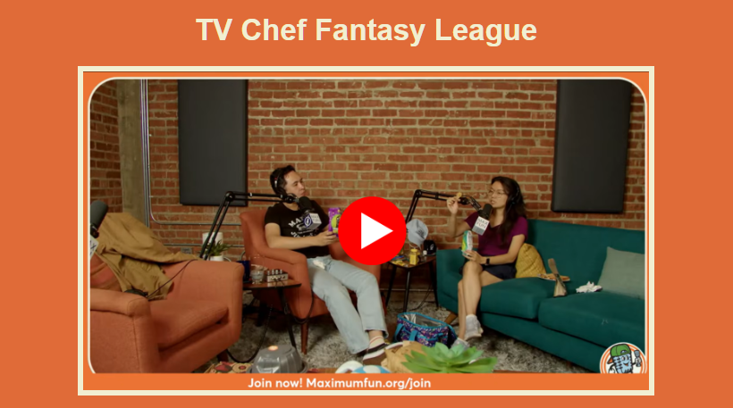 A screenshot of Mike and Sierra eating chips